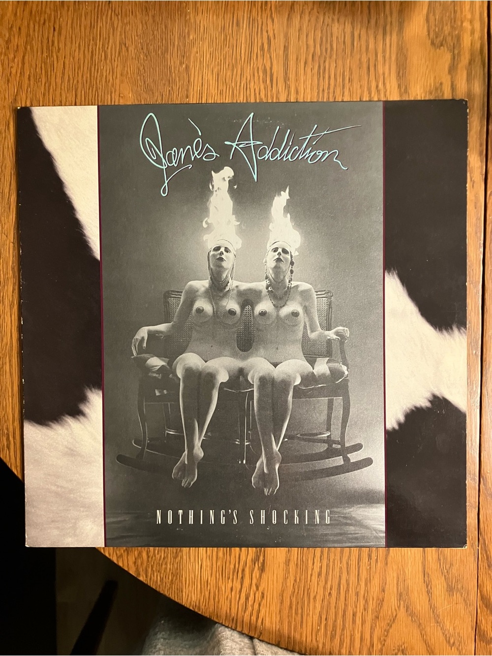 1988 Jane’s Addiction “Nothing’s Shocking” Warner Bro First Press #1-25727 Vinyl